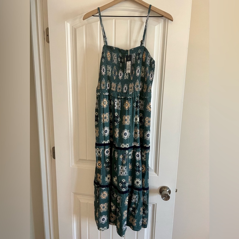 Maxi dress with smocked top (refer to the second picture)